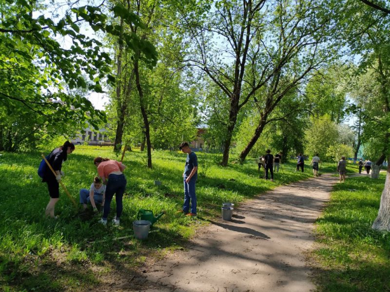 19 мая г.Комсомольск присоединился к Международной акции Сад Памяти